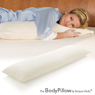 Tempur pedic body pillow case top